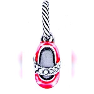 Brighton Baby Girl hanging charm with crystal detail